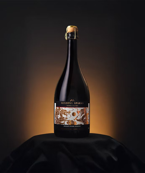 Sparkling Dragon Pearl Jasmine Tea 雙龍戲珠—龍珠茉莉龍眼蜜氣泡茶