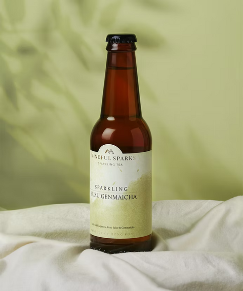Sparkling Yuzu Genmaicha 柚子玄米氣泡茶 (245ml)