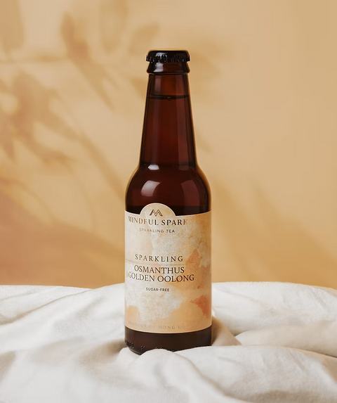 Sugar-Free Osmanthus Golden Oolong Cold Brew Sparkling Tea 無糖桂花黄金烏龍冷泡氣泡茶 (245ml)