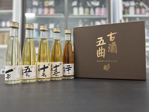 木戶泉 古酒五曲 (180ml x 5) - Sakemoto 酒元商店