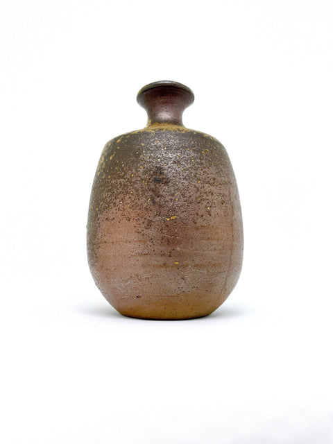 岡山備前燒 胡麻 棧切 德利 (1) - Sakemoto 酒元商店